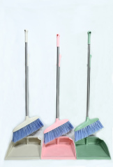 GV no.G1066 eco-friendly plastic floor cleaning set broom and dustpan