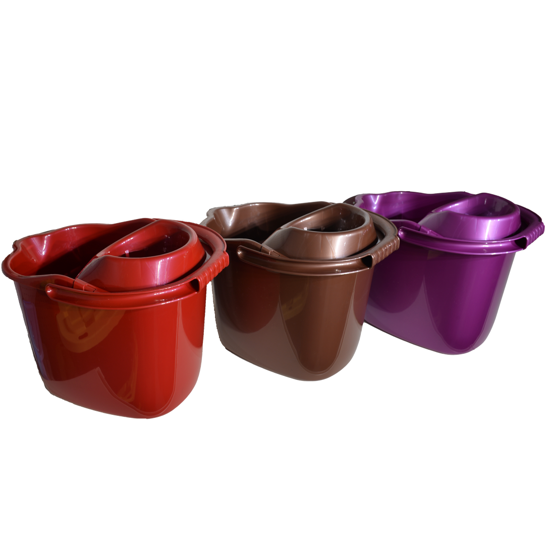 GV no.G2902 pearlescent quality mop bucket waterpot 15L use with mop