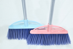 GV no.G401-1 plastic broom head with light steel handle traditional sweeper