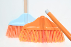 GV no.G9288 household cleaning tool macaron color broom set with steel handle