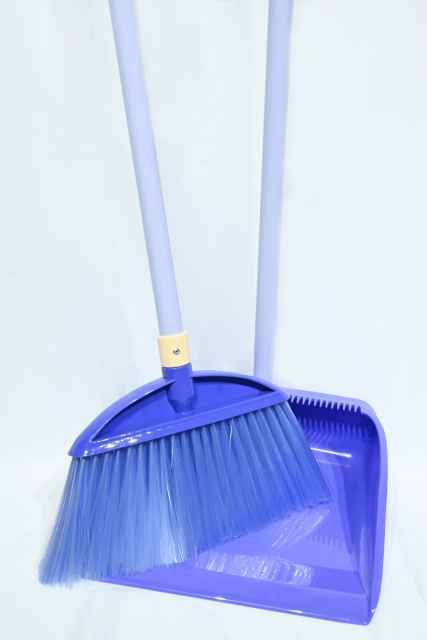 GV no.G8021 indoor floor cleaning set broom and dustpan