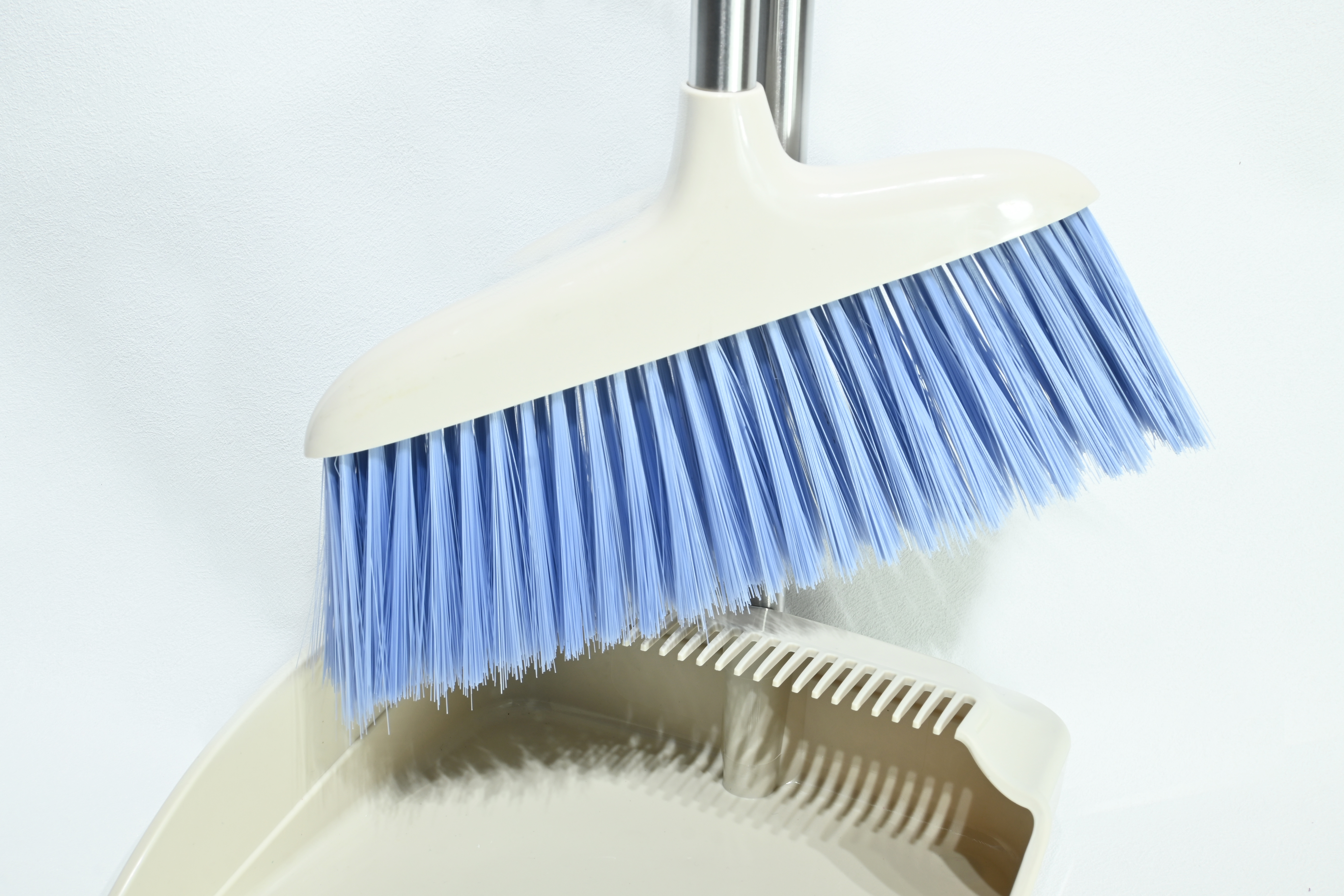 GV no.G1066 eco-friendly plastic floor cleaning set broom and dustpan