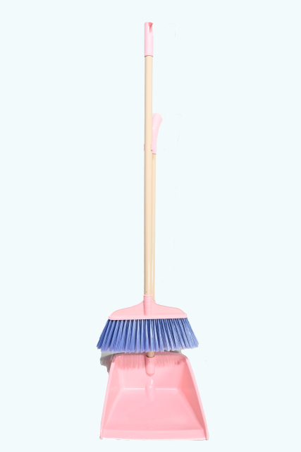GV no.G8028 housekeeping tool plastic broom and dustpan set
