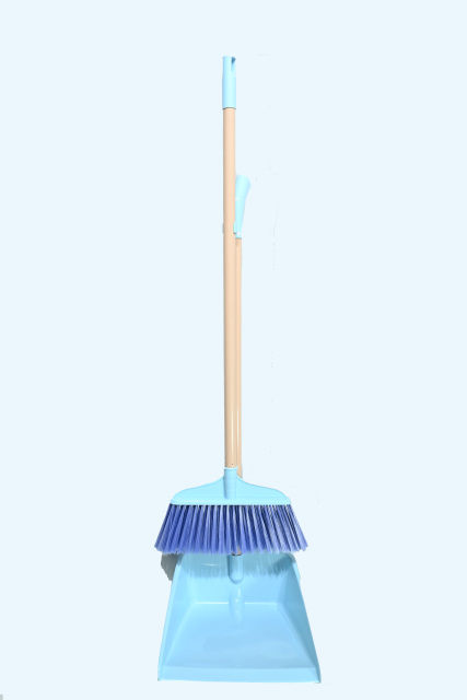 GV no.G8028 housekeeping tool plastic broom and dustpan set
