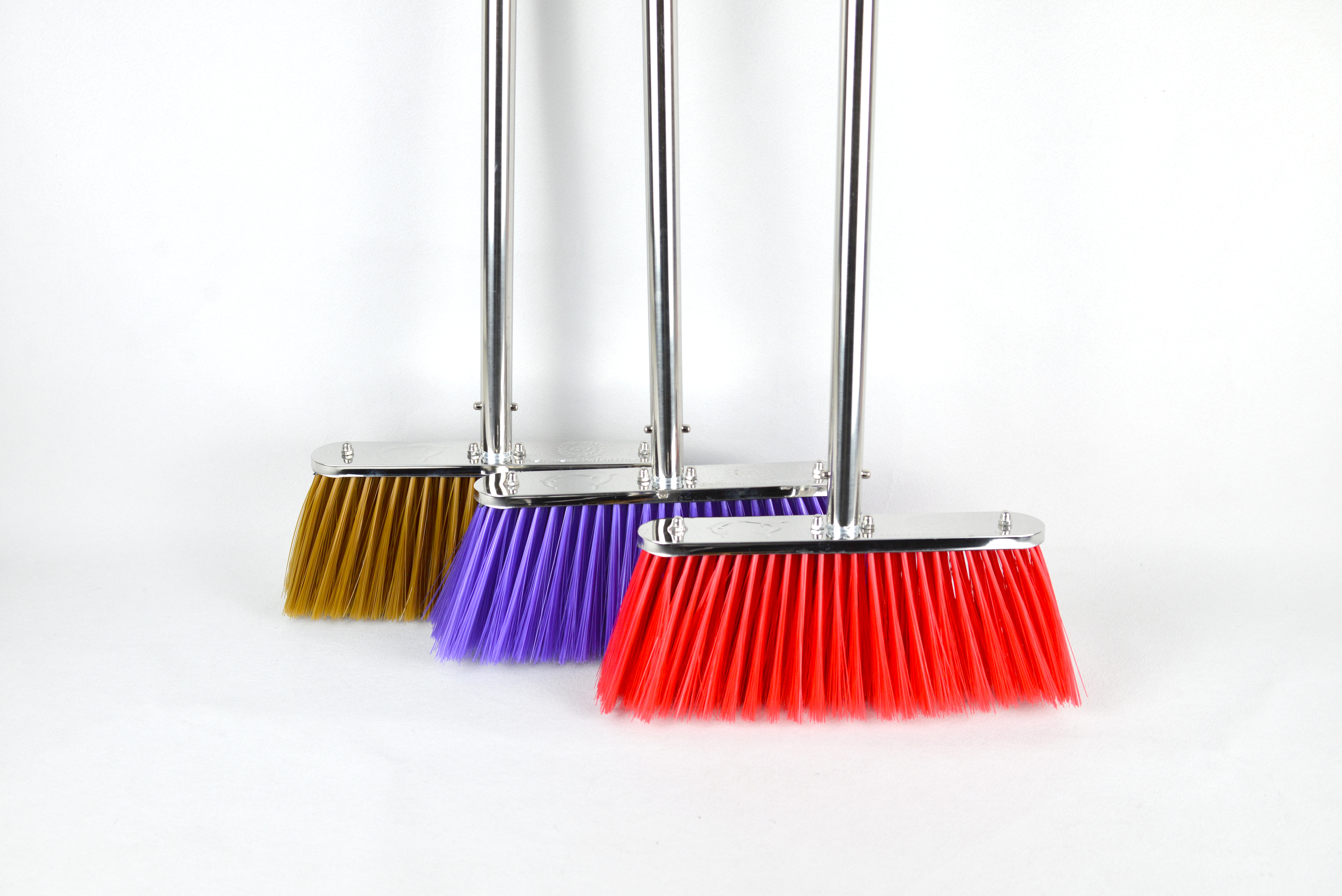GV no.SL-001 small size steel flat broom head with stainless steel handle