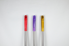 GV no.SL-002 big size steel flat broom head with stainless steel handle
