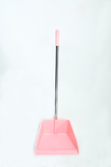 GV no.171 plastic dustpan three colors with stainless handle