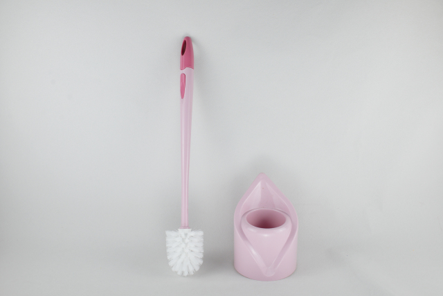 GV no.1521 plastic toilet brush with stand