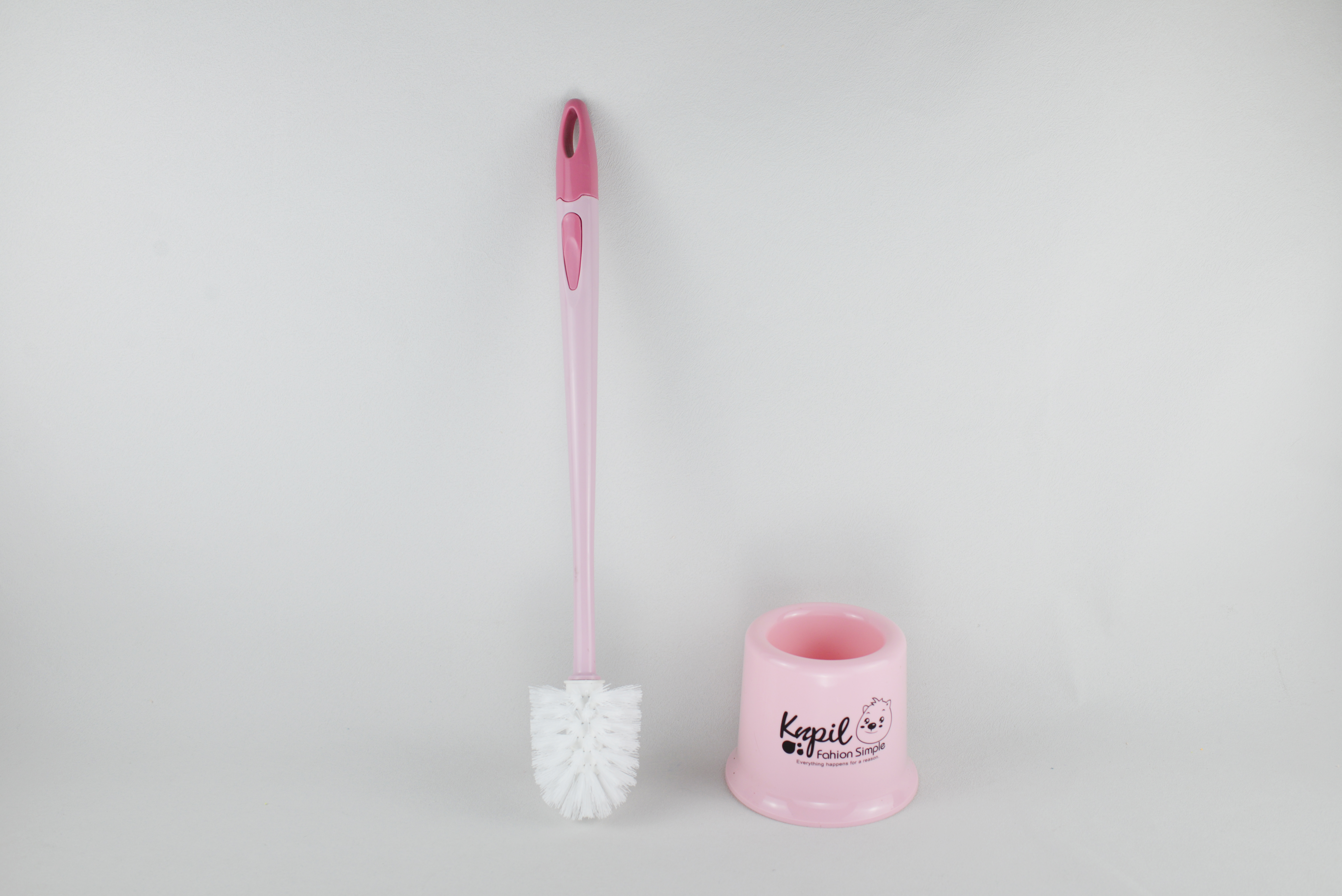 GV no.1591 plastic toilet brush with stand