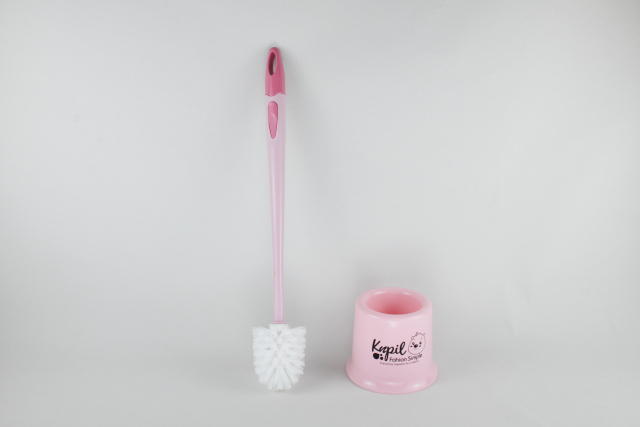 GV no.1591 plastic toilet brush with stand