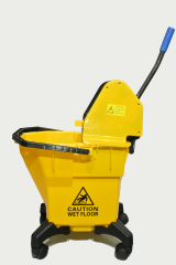 GV wringer for public cleaning convenience mop bucket with wheel