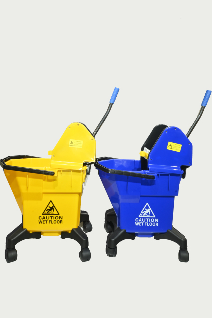 GV wringer for public cleaning convenience mop bucket with wheel