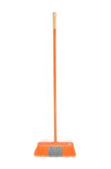 GV no.B2803 double color plastic broom with steel handle household floor cleaning
