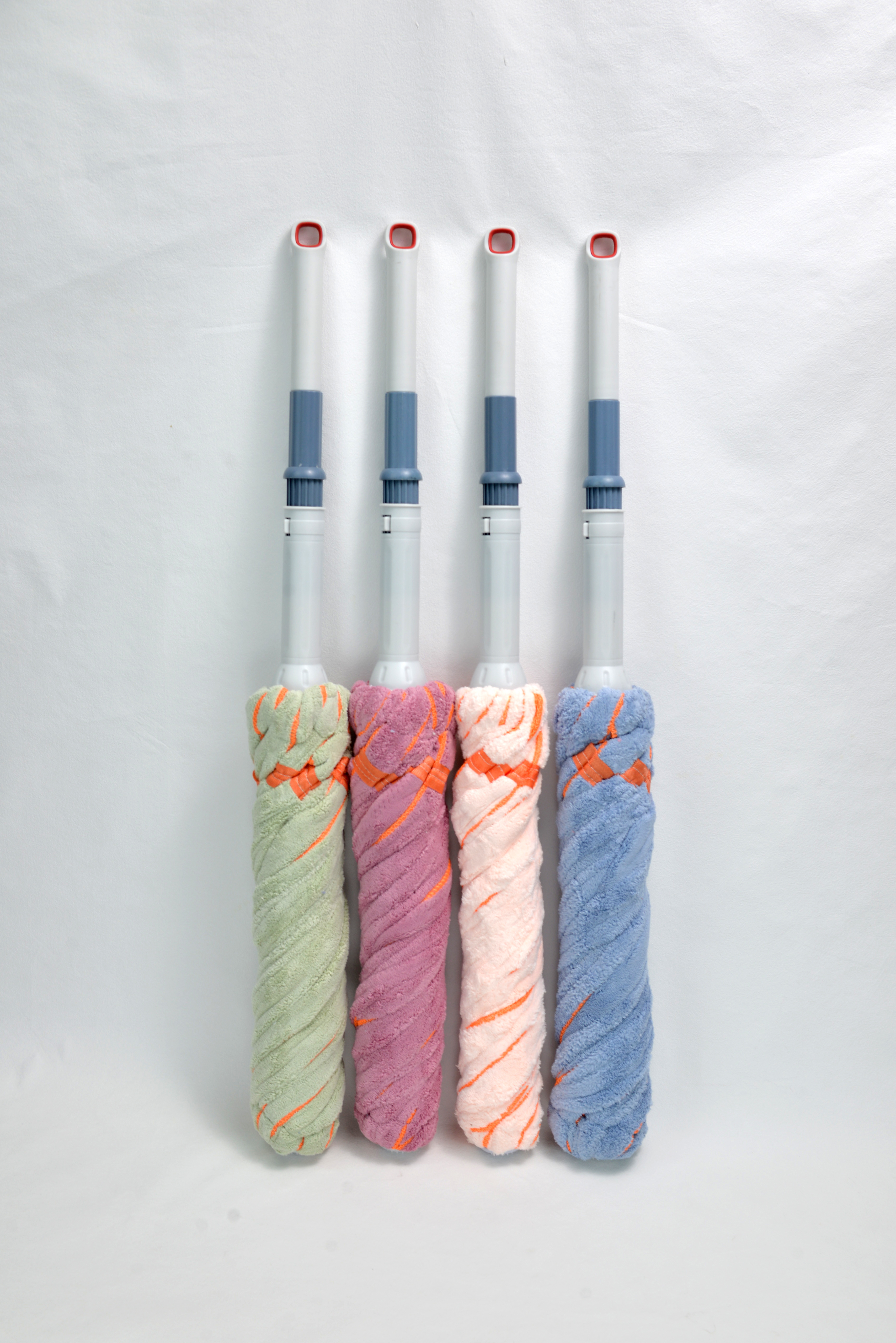GV no.222-01 twist mop towel mop head with telescopic stainless handle floor cleaning tool