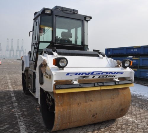 QINGONG LTC208 DOUBLE DRUM ROAD COMPACTOR