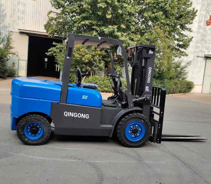 QINGONG 5-тонный дизельный вилочный погрузчик