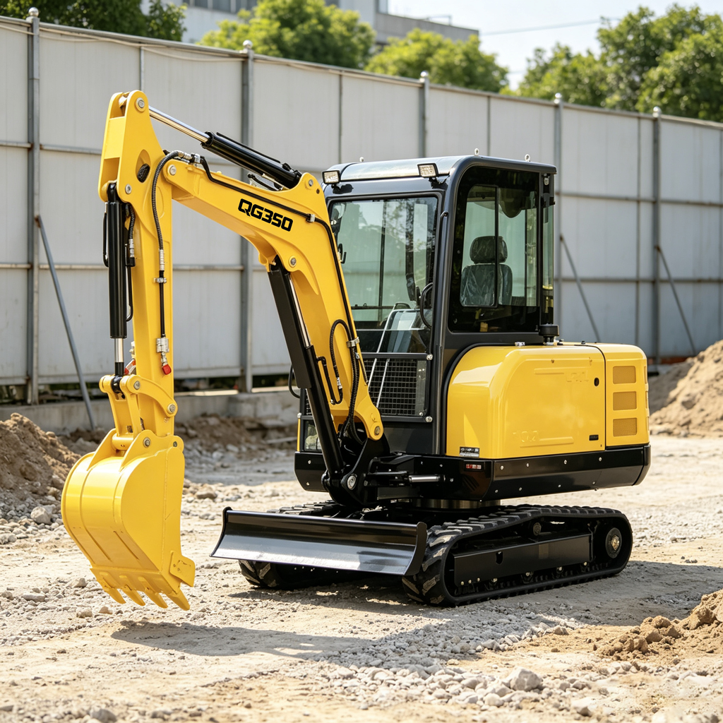 QINGONG QG350 MINI EXCAVATOR