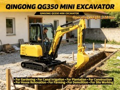 QINGONG QG350 MINI EXCAVATOR
