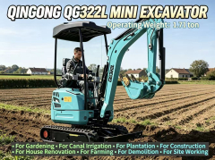 QINGONG QG322L MINI EXCAVATOR