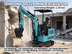 QINGONG QG328 MINI EXCAVATOR