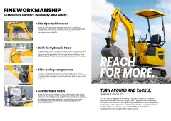 QINGONG QG-10EH MINI EXCAVATOR