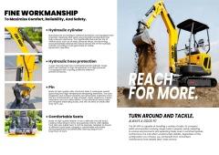 QINGONG QG-16EH MINI EXCAVATOR