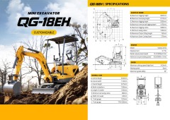QINGONG QG-18EH MINI EXCAVATOR