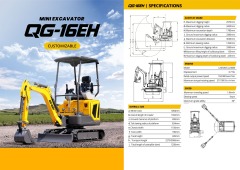 QINGONG QG-16EH MINI EXCAVATOR