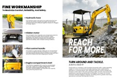 QINGONG QG-18EH MINI EXCAVATOR