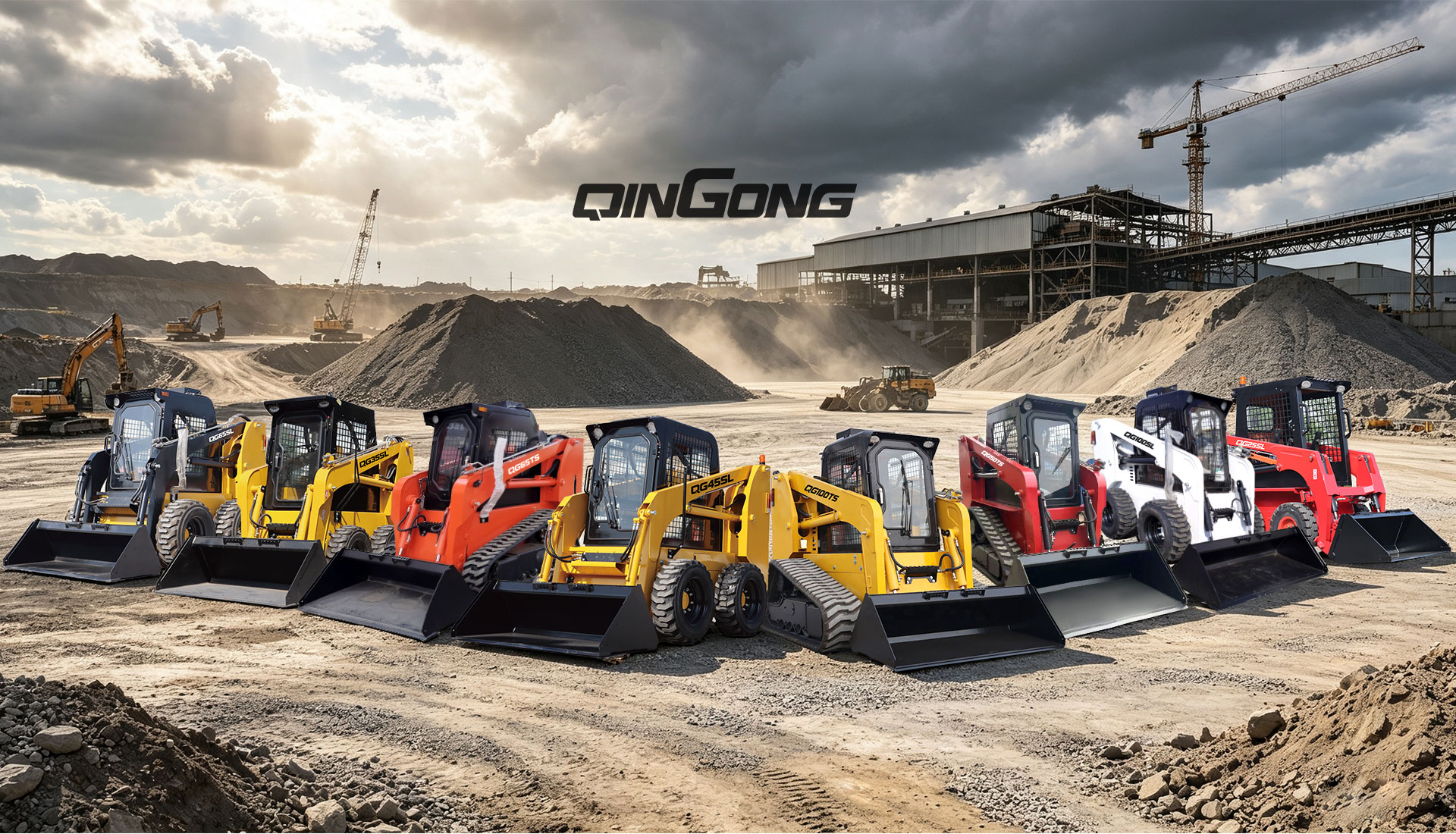 QINGONG SKIP STEER LOADER