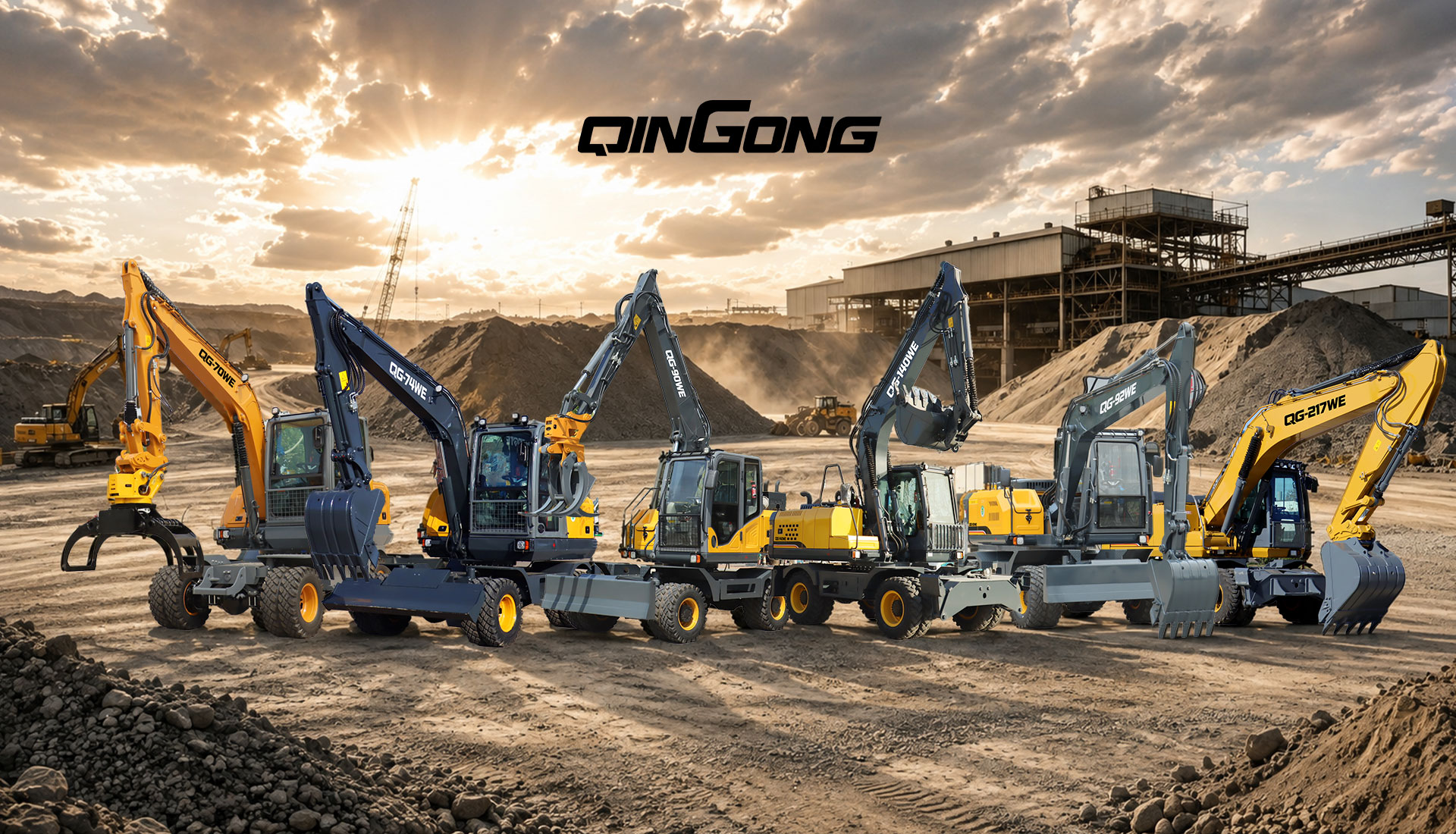 QINGONG WHEEL EXCAVATOR