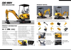QINGONG QG-18EH MINI EXCAVATOR