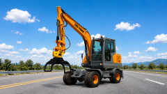 QINGONG QG-70WE WHEEL EXCAVATOR