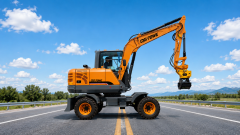 QINGONG QG-70WE WHEEL EXCAVATOR