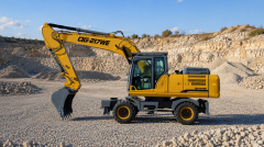QINGONG QG-217WE WHEEL EXCAVATOR