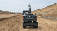 QINGONG QG-92WE WHEEL EXCAVATOR