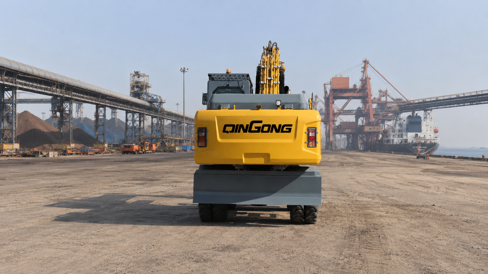 QINGONG QG-188WE WHEEL EXCAVATOR