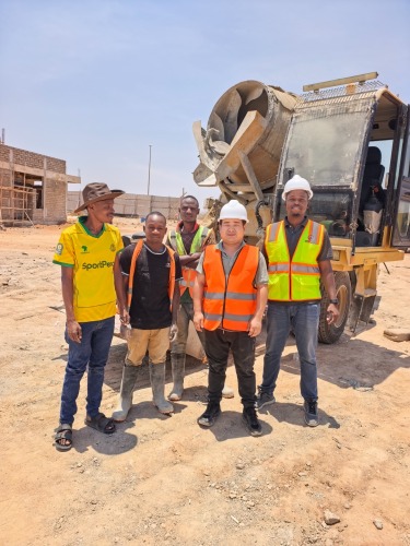 Next-Day Fix in Dodoma: QINGONG Self Loading Concrete Mixer Service by ANDA AUTO Tanzania