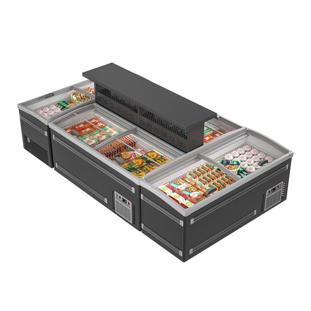 HR-C1450 Ice Cream Glass Door FreezerMeat & Seafood Freezer