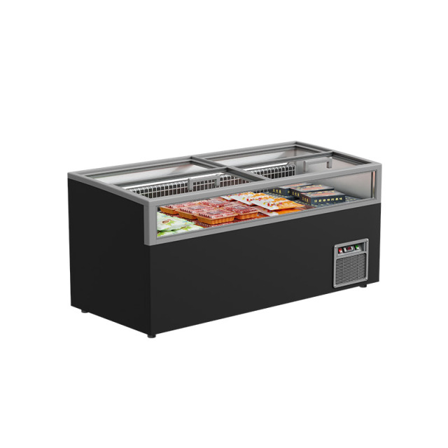 HR-L2100 Island Type Frozen Meat Commercial Freezer