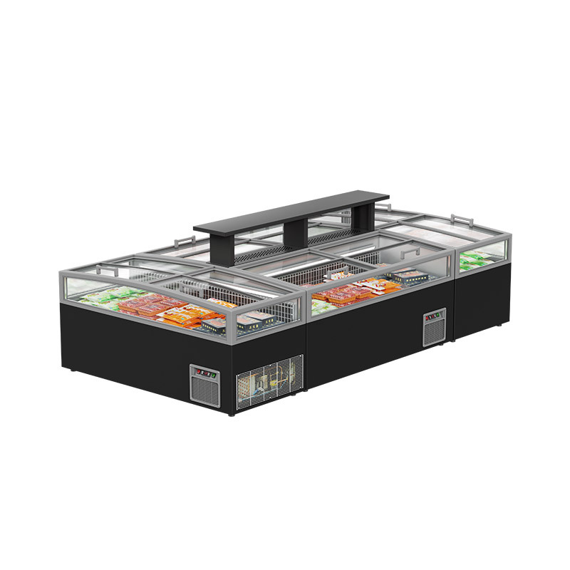 HR-L2100 Island Type Frozen Meat Commercial Freezer