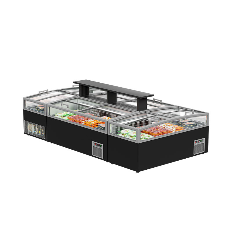 HR-L1480 Supermarket Horizontal Storage Frozen Food Freezer