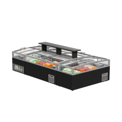 HR-L2100 Island Type Frozen Meat Commercial Freezer
