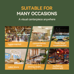 HR-29LDM Supermarket seafood meat upright single door display glass door freezer refrigerator