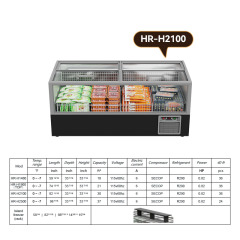 HR-H2100 Island Freezer