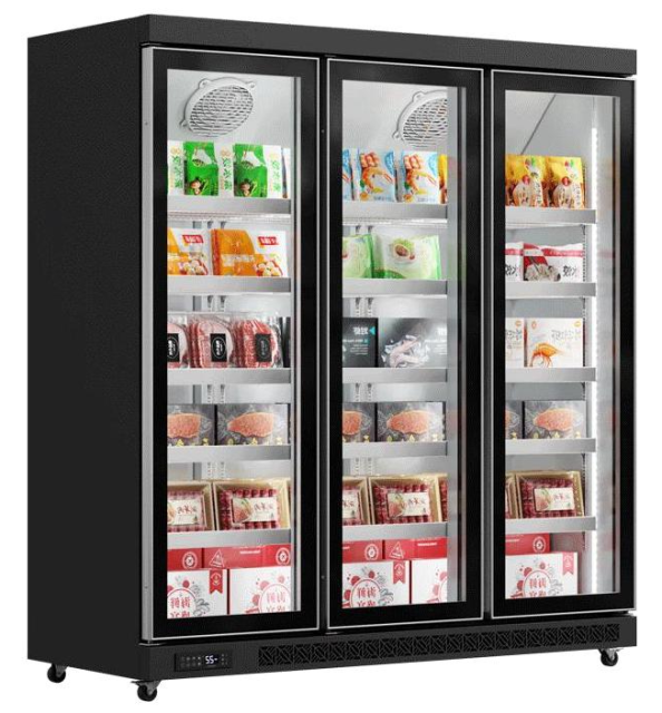 Rear-mounted Freezer Display Cabinet