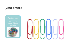 Plastic Coated Paper Clip