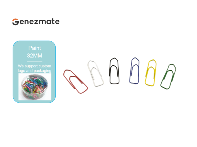 Painted Point Paper Clip 32mm