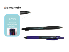 Retractable Ball Pen  *12 pcs Of  Box Blue