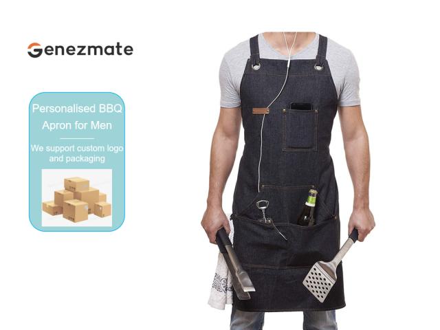 Personalised Bbq Apron For Men